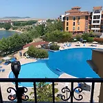 Apartamento морска почивка с балкон, гледка към морето, басейн, плаж в ахелой, близо до слънчев бряг, With Balcony, Sea View, Pool And In Aheloy, Near Sunny *