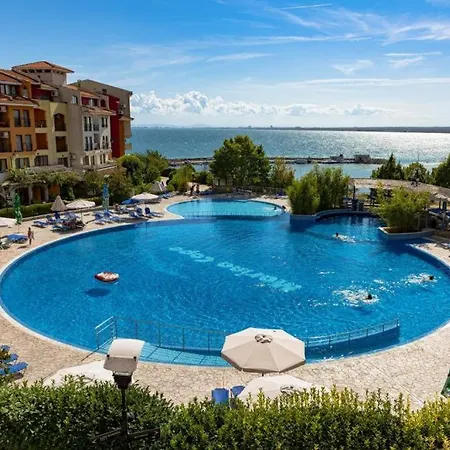 Lejlighed Sea View For Young Family Aheloy, Near Sunny Beach, With Balcony, Pool And Beach,почивка на плажа с балкон, гледка към морето, басейн в ахелой, близо до слънчев бряг Aheloy
