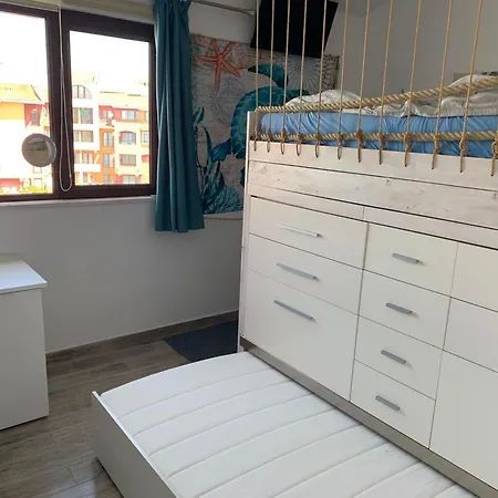 Apartament Морска Почивка С Балкон, Гледка Към Морето, Басейн, Плаж В Ахелой, Близо До Слънчев Бряг, Beach Holiday With Balcony, Sea View, Pool And Beach In Aheloy, Near Sunny Beach