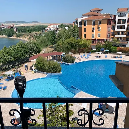 Apartmán Sea View Holiday For Young Family Aheloy, Near Sunny Beach, With Balcony, Pool And Beach,Почивка На Плажа С Балкон, Гледка Към Морето, Басейн В Ахелой, Близо До Слънчев Бряг *